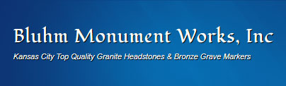 Bluhm Monuments Logo